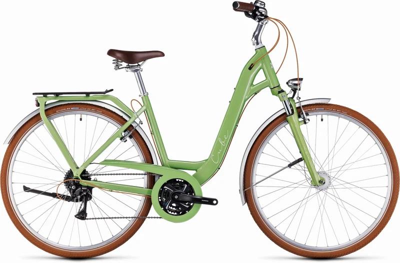 Cube Ella Ride Cityrad Easy Entry 28" green´n´green