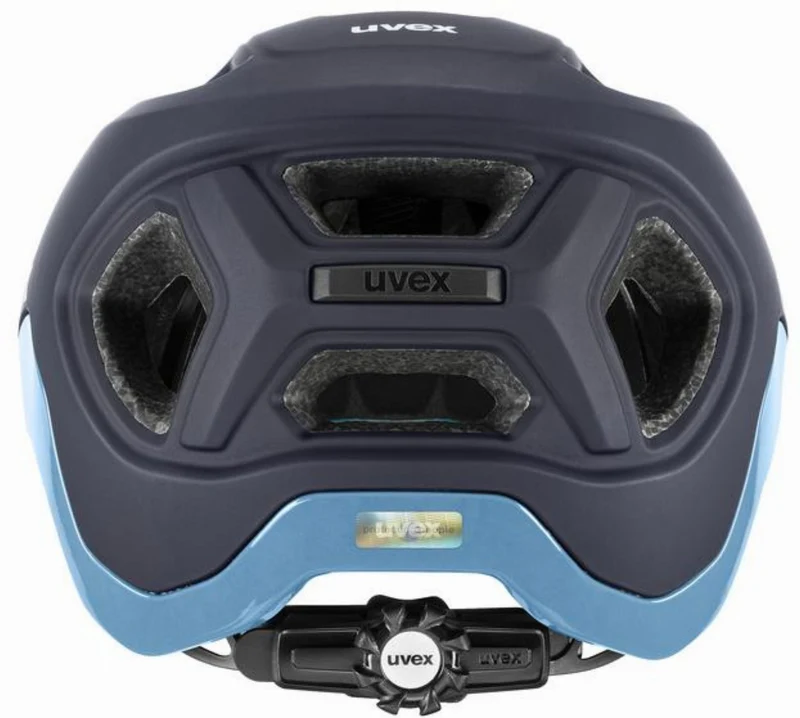 Uvex React MTB-Helm deep space-azure matt