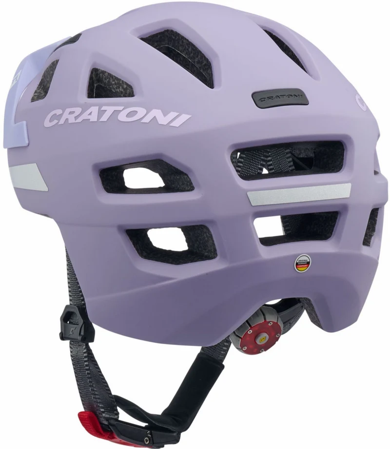 Cratoni Maxster Pro Kinder-Helm purple matt
