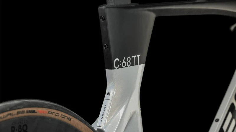 Cube Aerium C:68 TT SLX Low Triathlonrad Diamant 28" prismagrey´n´carbon