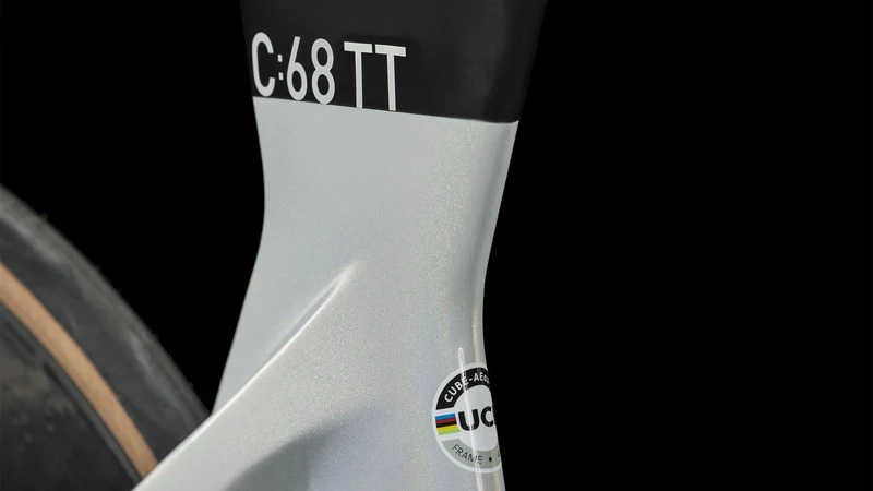 Cube Aerium C:68 TT SLX Low Triathlonrad Diamant 28" prismagrey´n´carbon