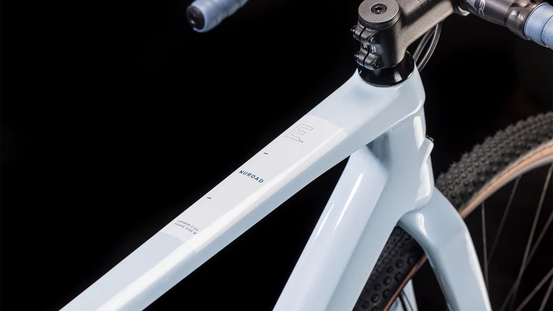 Cube Nuroad C:62 EX Gravelbike Diamant 28" frostwhite´n´white