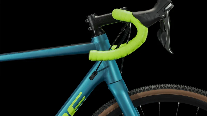 Cube Cross Race Cyclocross Rad Diamant 28" flashpetrol´n´green