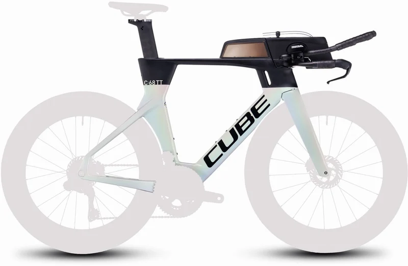 Cube Aerium C:68 TT Rahmenset Low Diamant 28" prismagrey´n´carbon