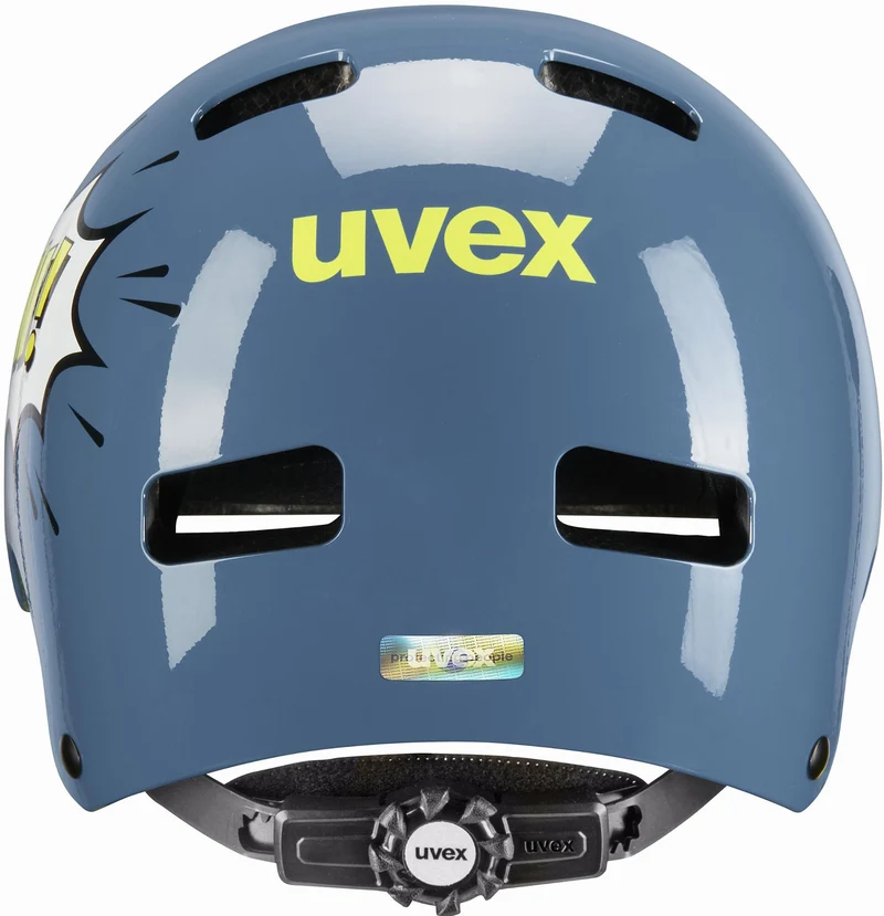 Uvex Kid 3 Kinder-Helm stone blue pow