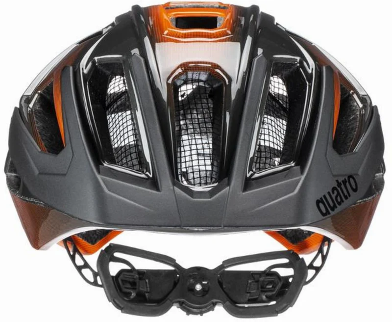 Uvex Quatro MTB-Helm titan - orange