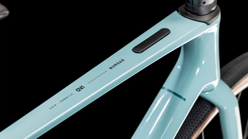 Cube Nuroad C:62 One Gravelbike Diamant 28" tealgrey´n´black
