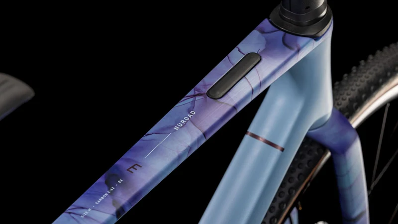 Cube Nuroad C:62 EX Gravelbike Diamant 28" pigeonblue´n´art