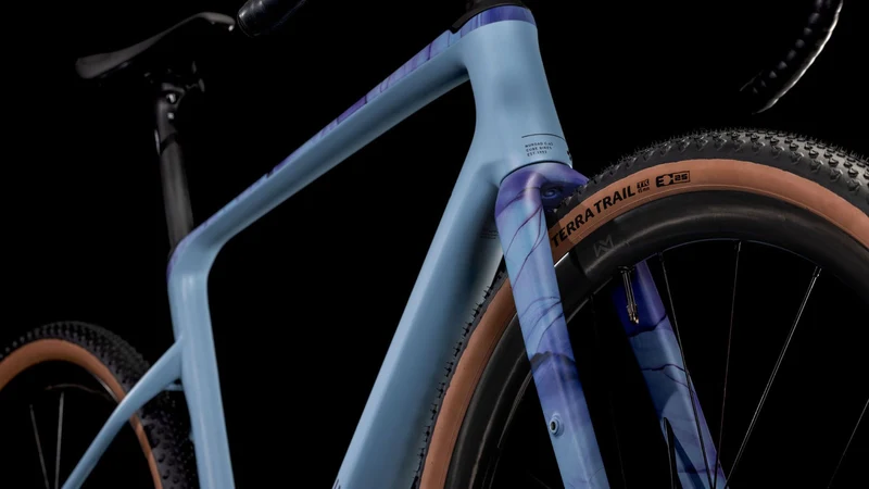 Cube Nuroad C:62 EX Gravelbike Diamant 28" pigeonblue´n´art