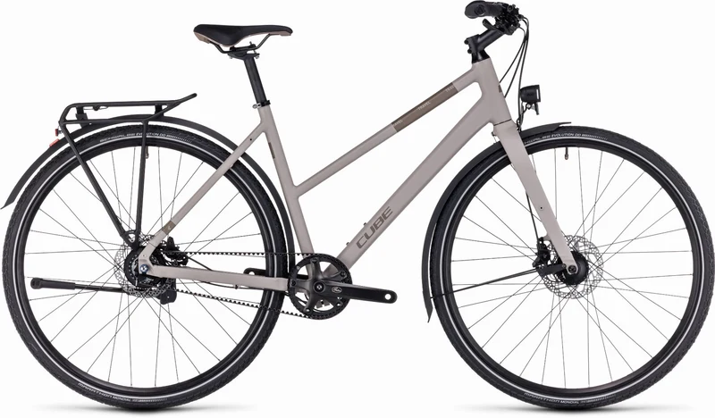 Cube Travel EXC Trekkingrad Trapeze 28" oatgrey´n´taupe