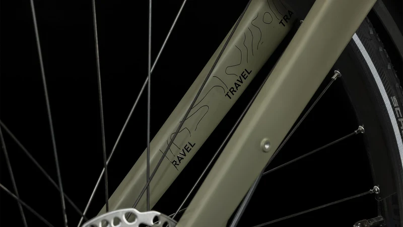 Cube Travel SLX Trekkingrad Trapeze 28" olive´n´black