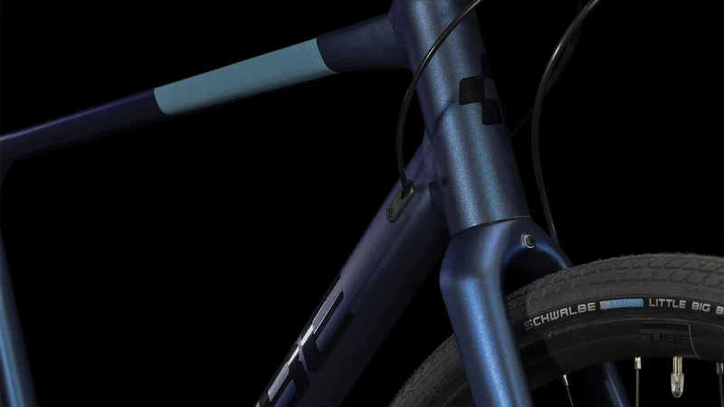 Cube Nulane Fitnessbike Diamant 28" velvetblue´n´black