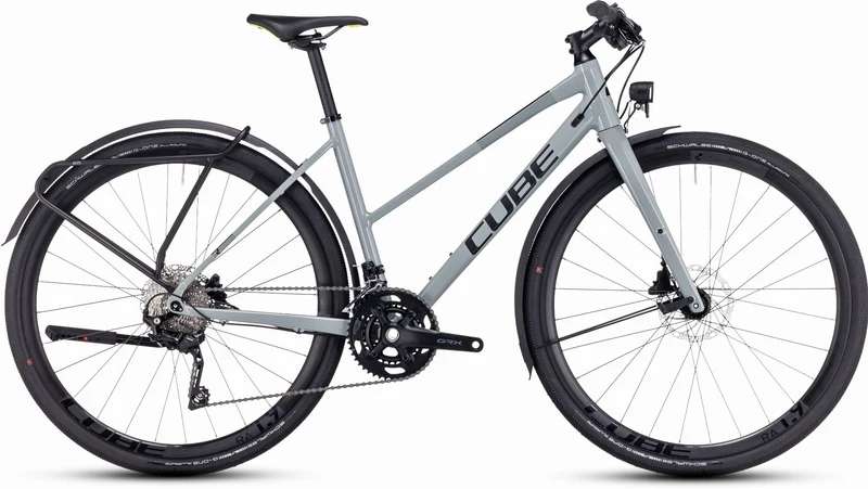 Cube Nulane Pro FE Fitnessbike Trapeze 28" grey´n´black