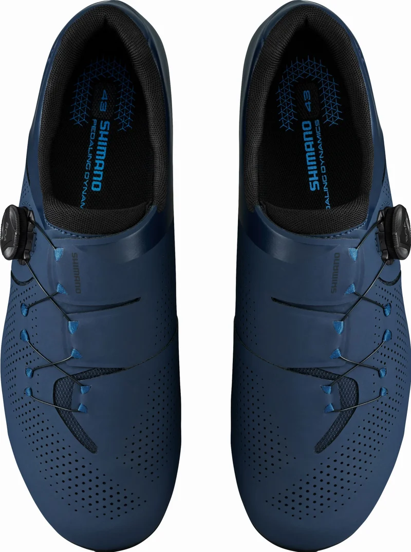 Shimano RC302 Rennradschuhe breite Ausführung navy