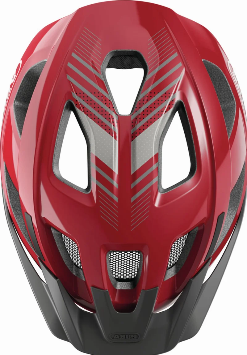Abus Aduro 3.0 Helm blaze red