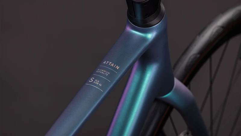 Cube Attain SLX Rennrad Diamant 28" smaragdgrey´n´prism