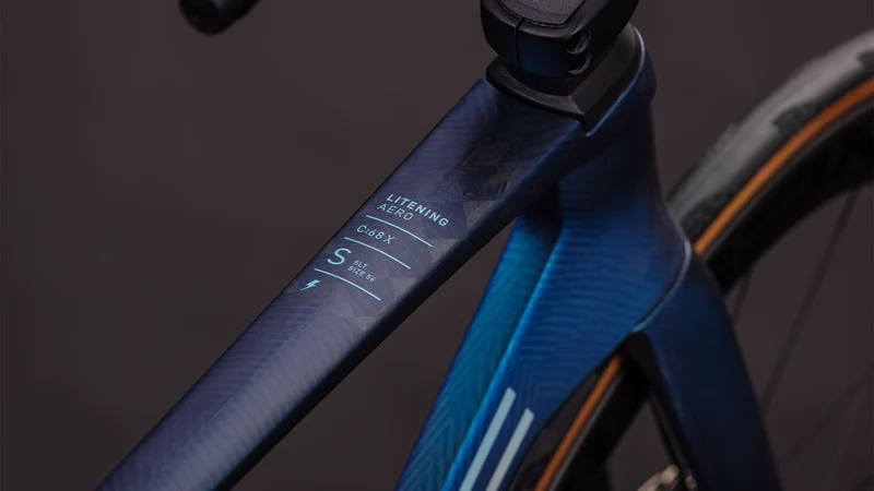 Cube Litening Aero C:68X SLT Rennrad Diamant 28" atlantisgrid´n´ice