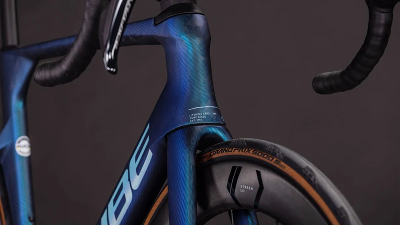 Cube Litening Aero C:68X SLT Rennrad Diamant 28" atlantisgrid´n´ice