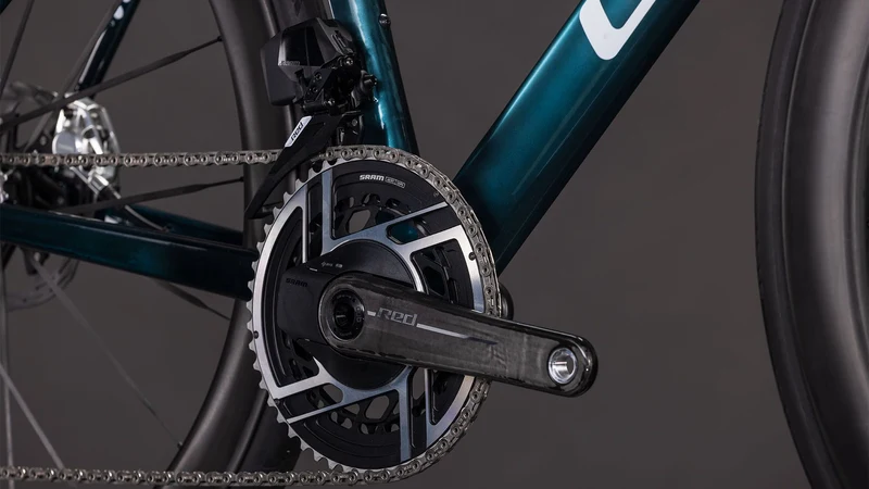 Cube Litening Air C:68X SLX Rennrad Diamant 28" chromeblue´n´ liquidblue
