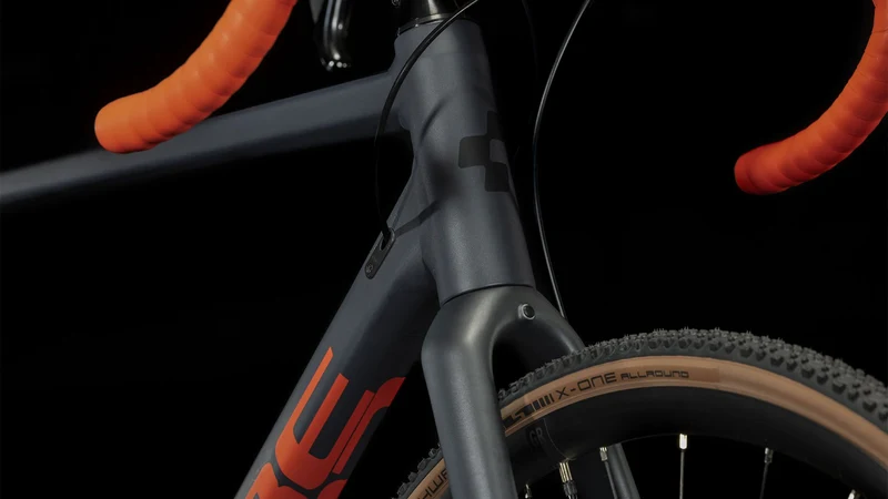 Cube Cross Race Pro Cyclocross Rad Diamant 28" grey´n´red