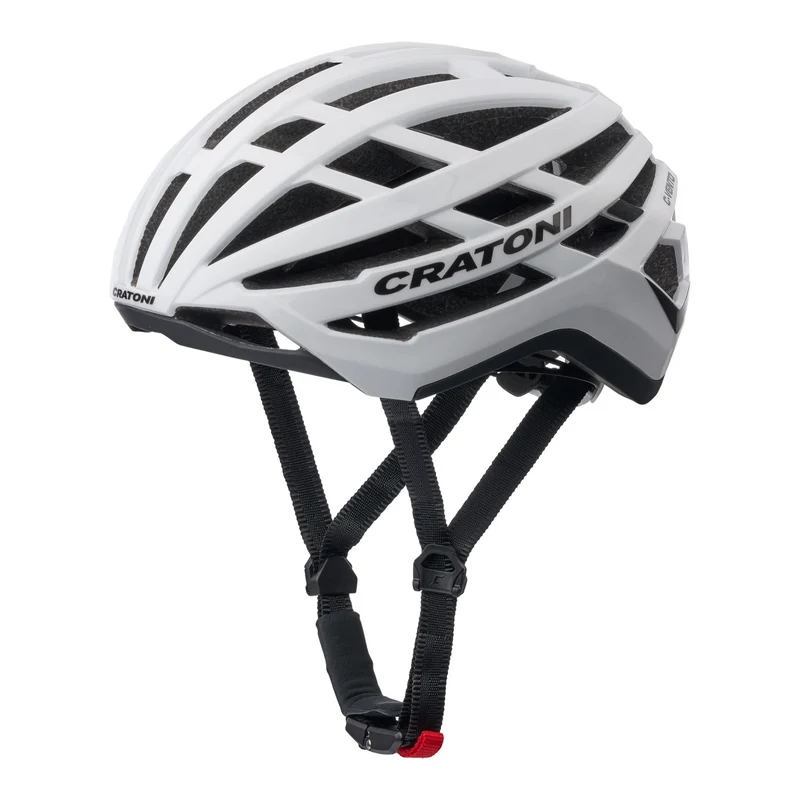 Cratoni C-Vento Rennrad-Helm white glossy-matt