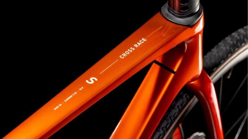 Cube Cross Race C:62 SLX Cyclocross Rad Diamant 28" electricorange´n´white