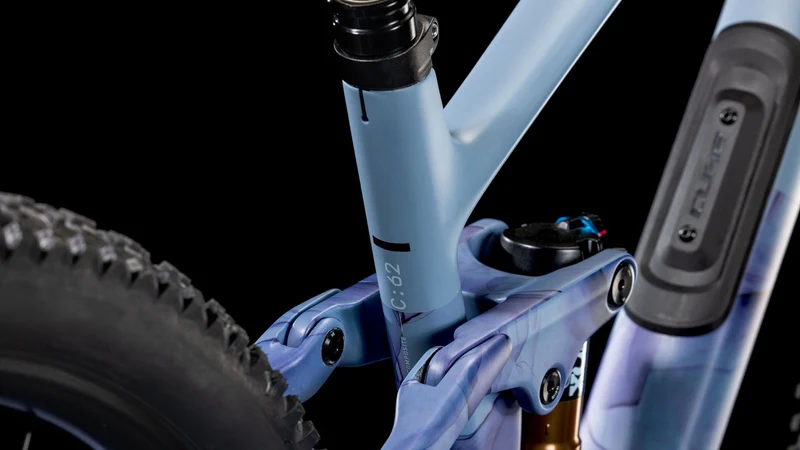Cube Stereo One44 C:62 Race MTB-Fully 29" pigeonblue´n´art