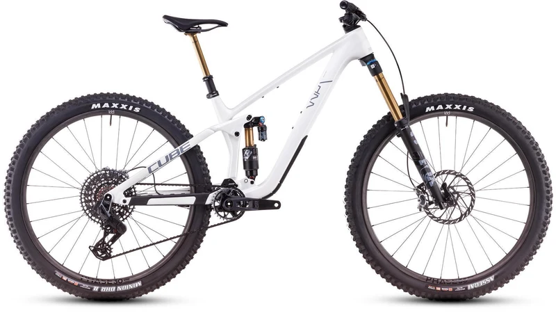Cube Stereo One77 C:68X SLT MTB-Fully 29" metallicwhite´n´grey