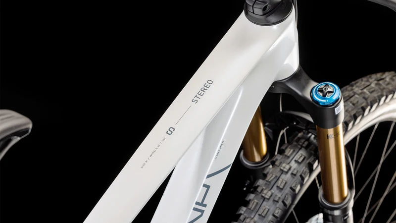 Cube Stereo One77 C:68X SLT MTB-Fully 29" metallicwhite´n´grey