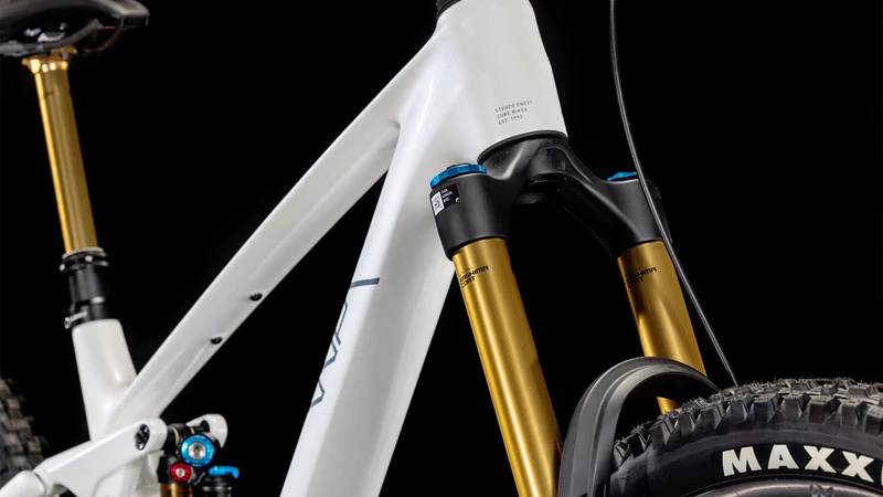 Cube Stereo One77 C:68X SLT MTB-Fully 29" metallicwhite´n´grey