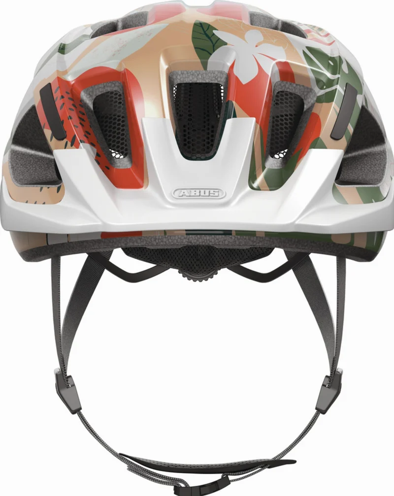 Abus Aduro 3.0 LED Helm orange palm