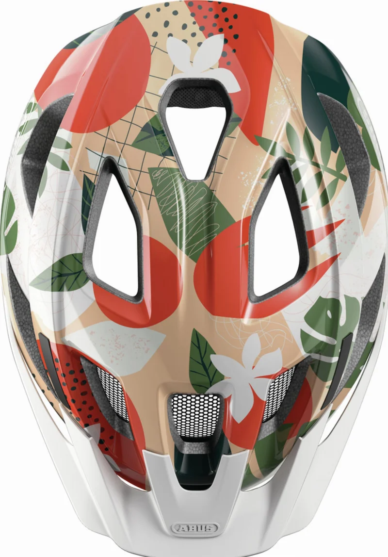 Abus Aduro 3.0 LED Helm orange palm