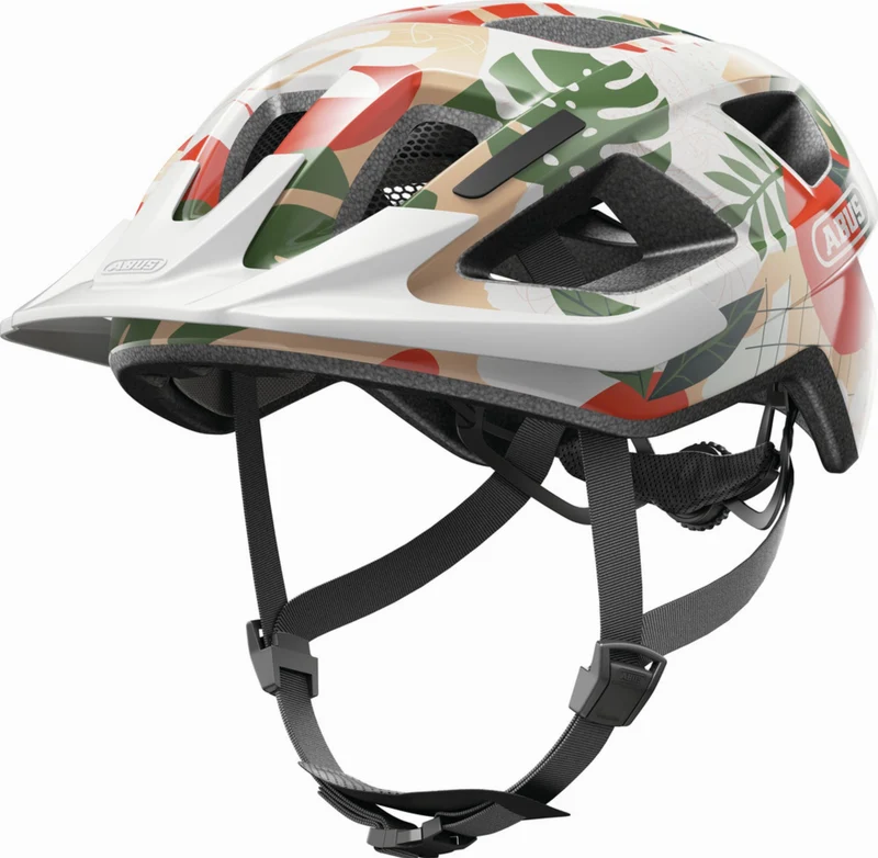 Abus Aduro 3.0 LED Helm orange palm