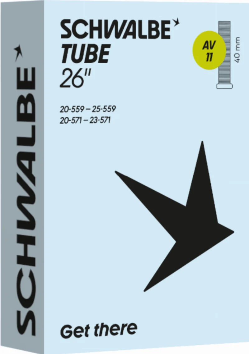 Schwalbe Standard Schlauch 26" NR. 11 schwarz ETRTO 20/25-559/571