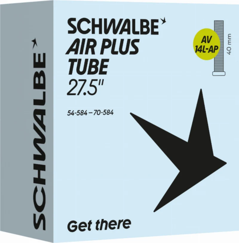 Schwalbe Air Plus Schlauch 27,5" NR. 14L-AP schwarz ETRTO 54/70-584