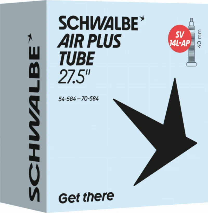 Schwalbe Air Plus Schlauch 27,5" NR. 14L-AP schwarz ETRTO 54/70-584