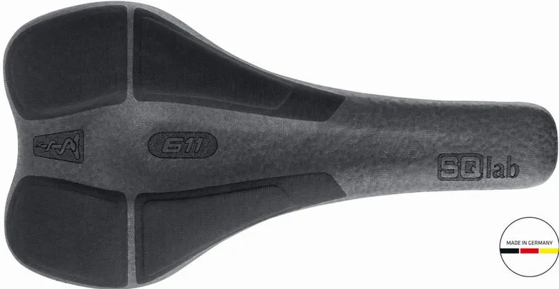 SQlab 611 Infinergy® Ergowave active 2.1 Carbon Sattel schwarz