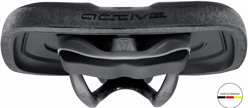 SQlab 611 Infinergy® Ergowave active 2.1 Carbon Sattel schwarz