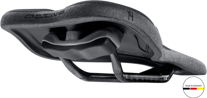 SQlab 611 Infinergy® Ergowave active 2.1 Carbon Sattel schwarz