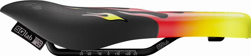 SQlab 6 1/2 Ergowave Flames Kindersattel schwarz