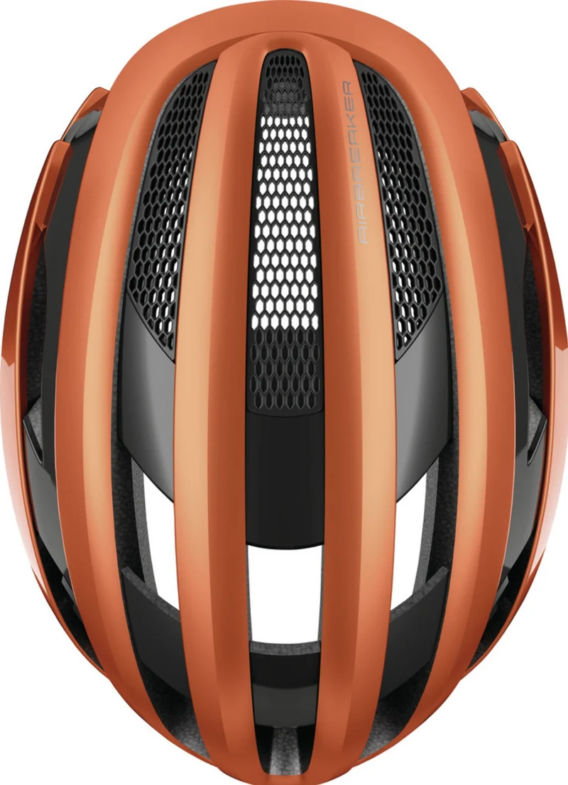 Abus AirBreaker Rennrad-Helm goldfish orange