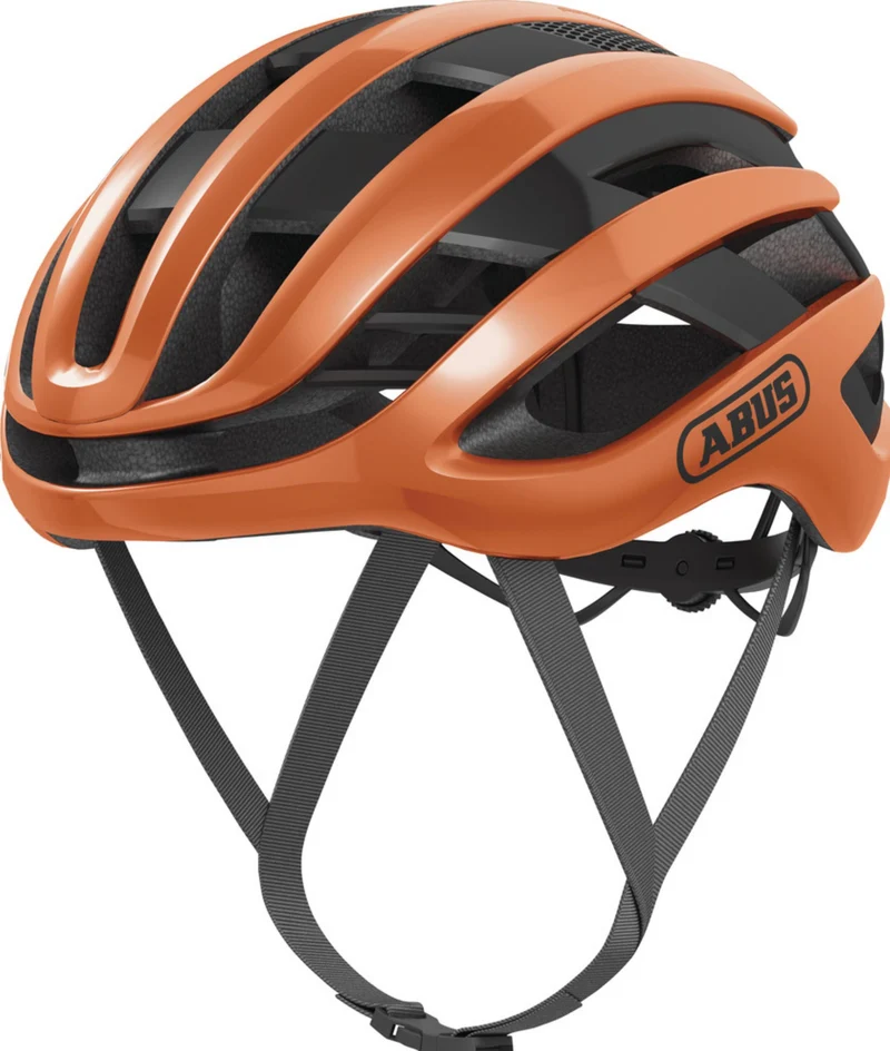 Abus AirBreaker Rennrad-Helm goldfish orange