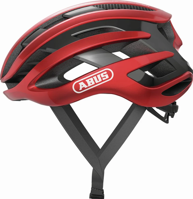 Abus AirBreaker Rennrad-Helm performance red