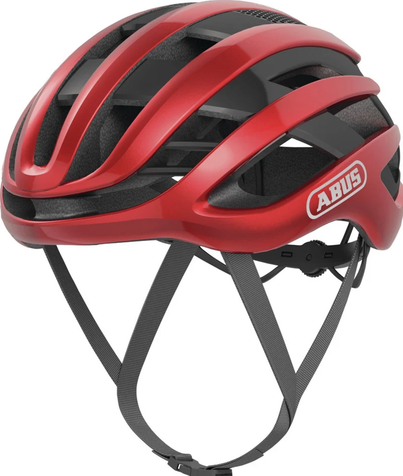 Abus AirBreaker Rennrad-Helm performance red