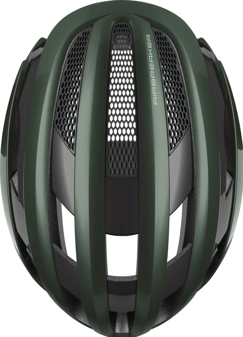 Abus AirBreaker Rennrad-Helm moss green