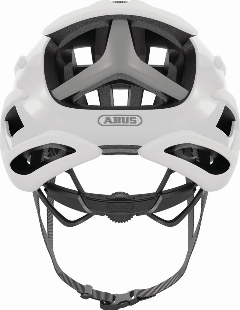 Abus AirBreaker Rennrad-Helm polar white matt