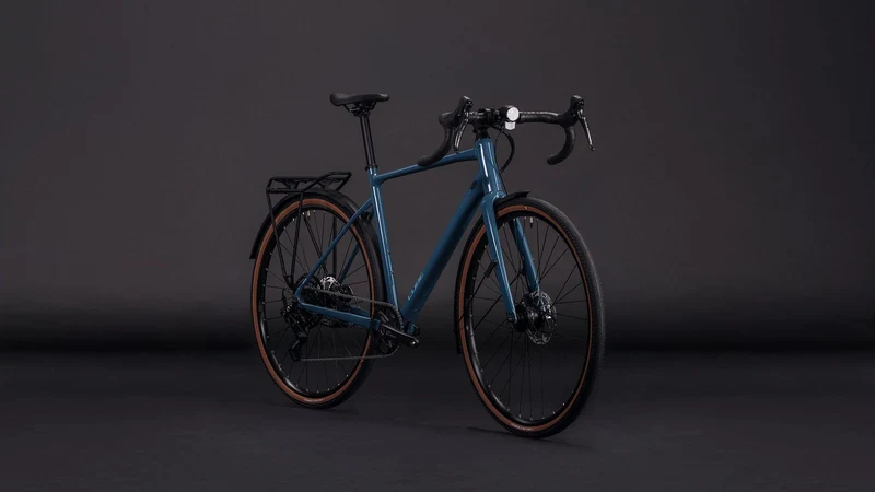 Cube Nuroad One FE Gravelbike Diamant 28" grovegreen´n´black