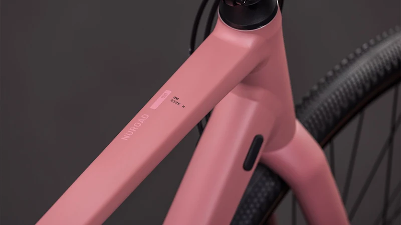 Cube Nuroad One Gravelbike Diamant 28" ruby´n´puce