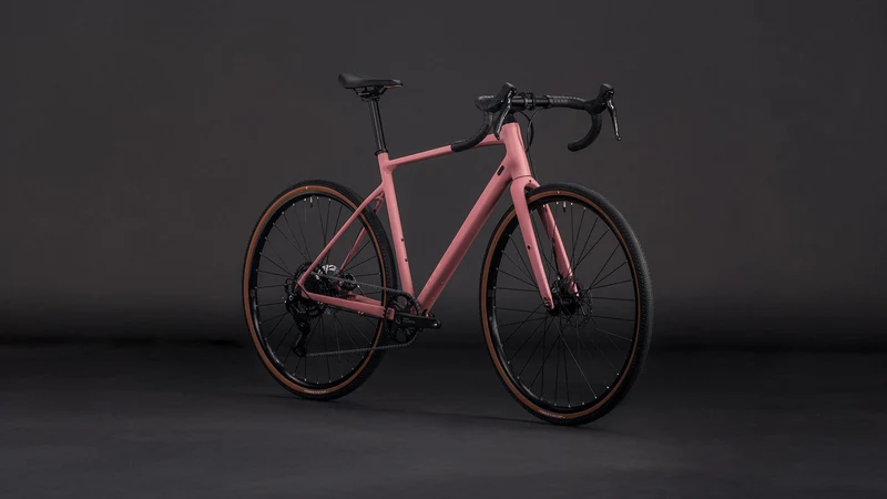 Cube Nuroad One Gravelbike Diamant 28" ruby´n´puce