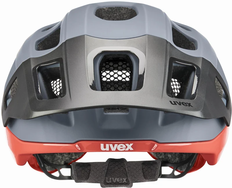 Uvex React MTB-Helm rhino-apricot peach matt